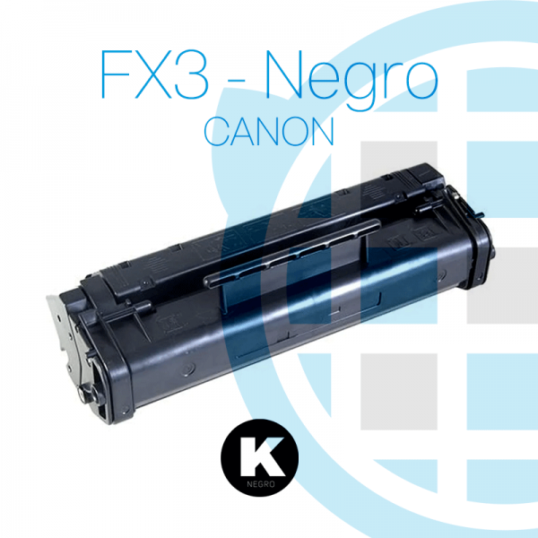 Tóner Canon Negro FX3 2,700P