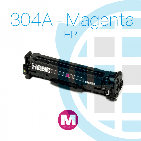 Tóner Hp Magenta 304A CC533A 383 CE413A 2,800P