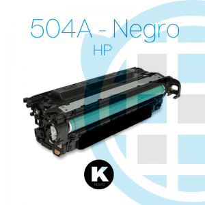 Tóner Hp Negro 504A CE250A 5,000P