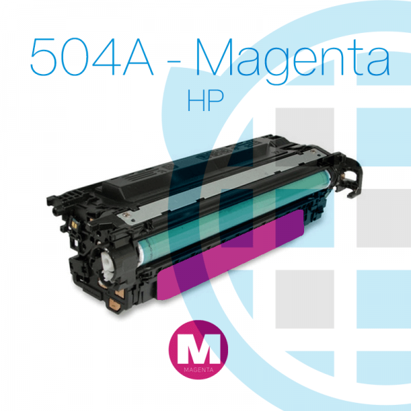 Tóner Hp Magenta 504A CE253A 7,000P