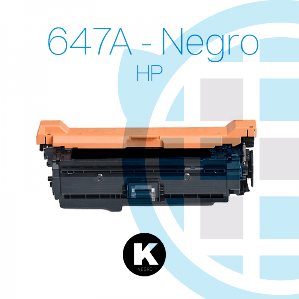 Tóner Hp Negro 647A CE260A 8,500P