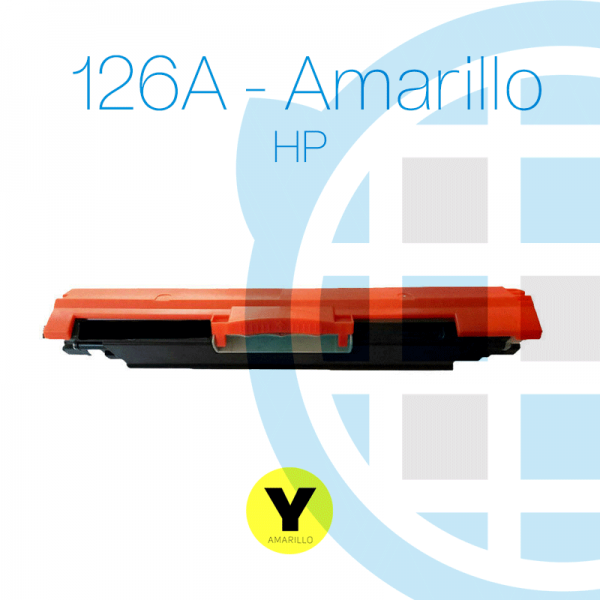 Tóner Hp Amarillo 126A CE312A 126 130  1,000P