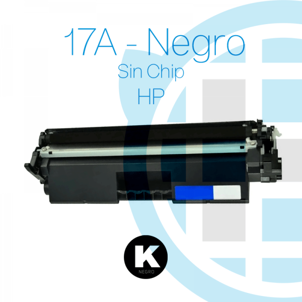 Tóner Hp Negro 17A CF217A SIN CHIP 1,600P