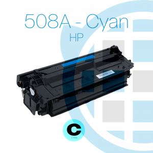 Tóner Hp Cyan 508A CF361A 5,000P