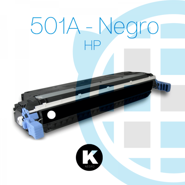 Tóner Hp Negro 501A Q6470A 6,000P