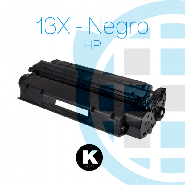 Tóner Hp Negro 13X Q2613X Q2624X C7115X  4,000P