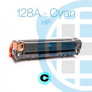Tóner Hp Cyan 128A CE321A CB541 1,800P