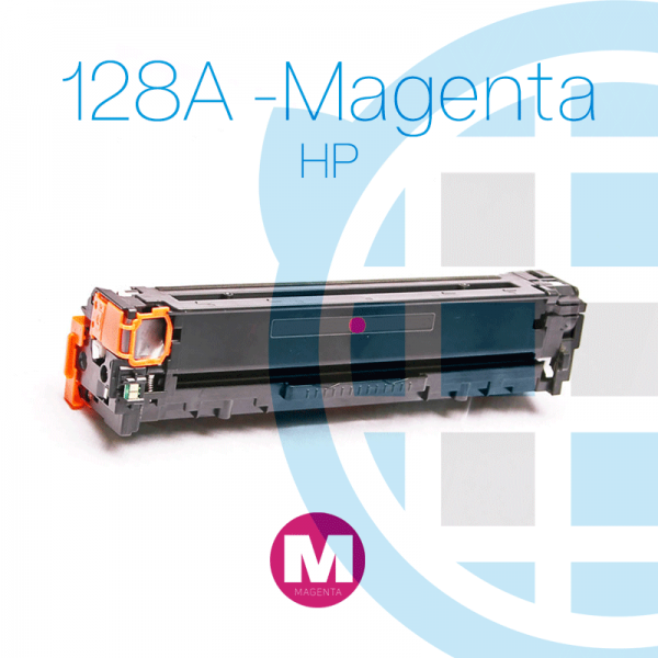 Tóner Hp Magenta 128A CE323A CB543 1,800P