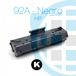 Tóner Hp Negro 92A C4092A 2,500P