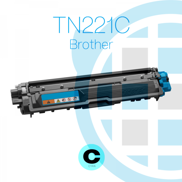 Tóner Brother Cyan TN221 C 1,400P