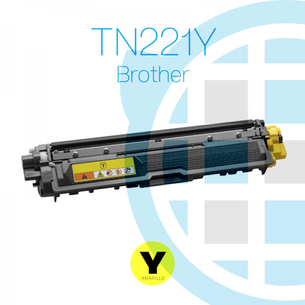 Tóner Brother Amarillo TN221 Y 1,400P